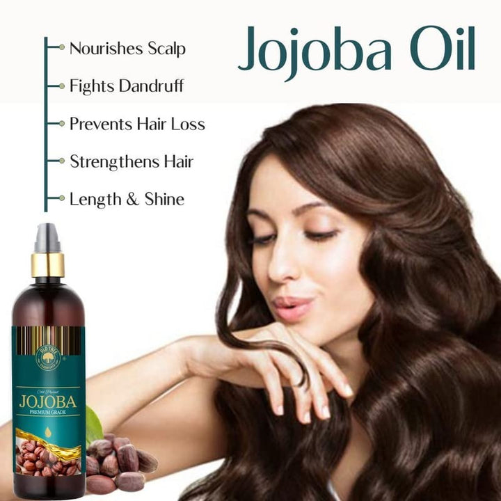 Old Tree Pure and Natural Jojoba Oil for Skin - 200 ml