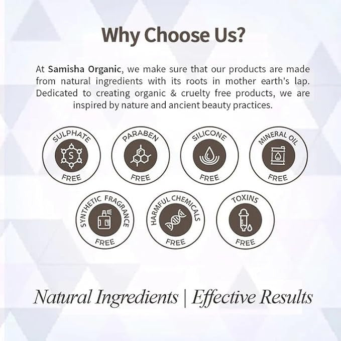 Samisha Organic Lic Acid & Salicyclic Acid Face Wash - 100 gms