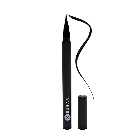 Sugar Cosmetics Arrested For Overstay Waterproof Eyeliner 01 I'll Be Black - 0.55 ml