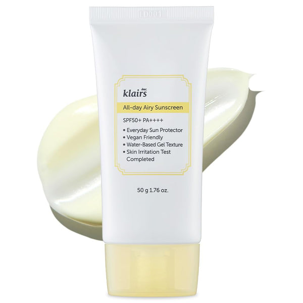 Klairs All Day Airy Suncreen Spf 50+ Pa++++ - 50 gms