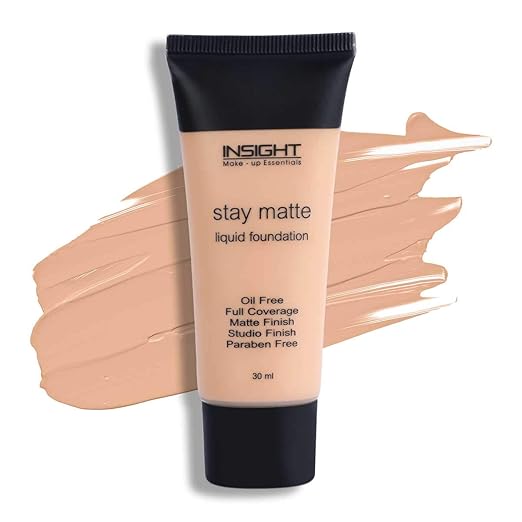 Insight Natural Cream Liquid Foundation Colour Rose - 30 ml