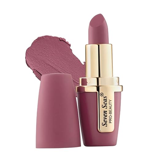 Seven Seas Lip Comfort Velvet Finish Matte Lipstick Roof Terracotta - 4.2 gms