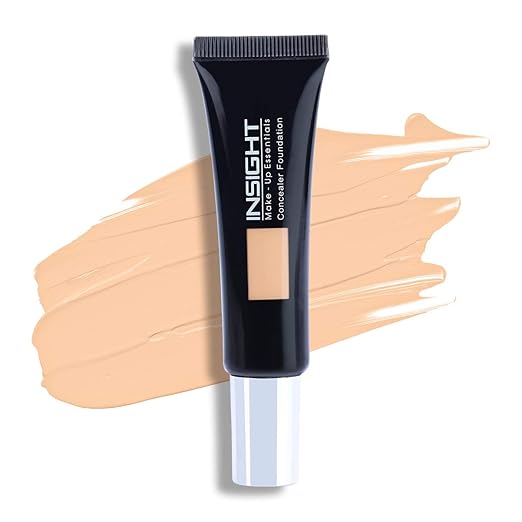 Insight Cosmetics Matte Concealer Foundation Powder Colour Cream Natural - 20 gms