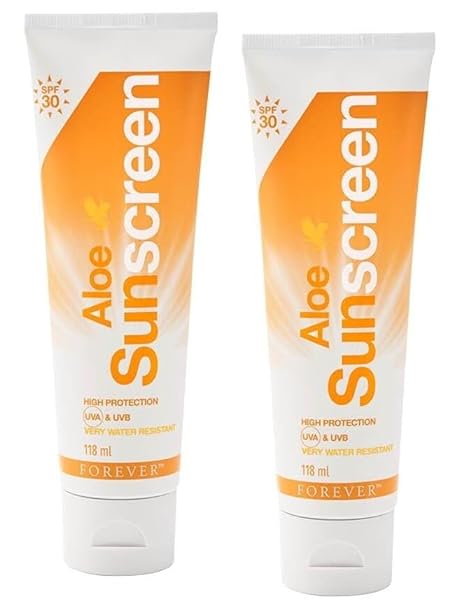 Forever Aloe Sunscreen - 118  (Pack of 2)