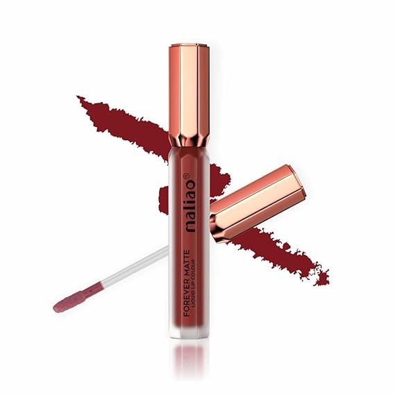 Maliao Forever Matte Liquid Lip Colour (13 Ruby Mehroon) - 5 ml