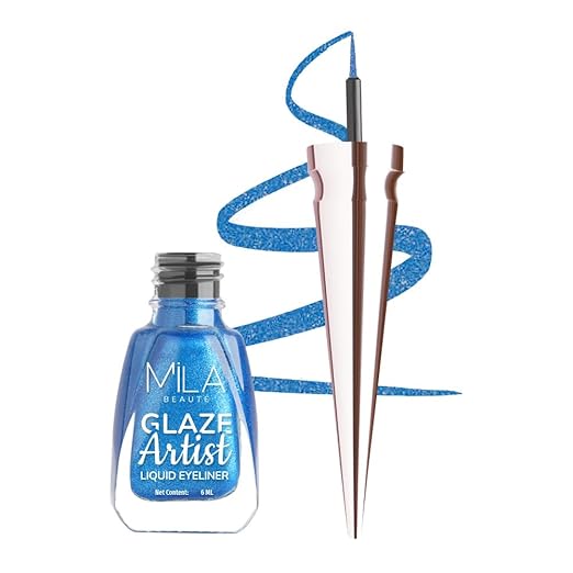 Mila Beaute Glaze Artist Liquid Eyeliner Shade Magical Blue - 6 ml