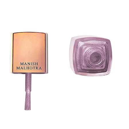 MyGlamm Manish Malhotra Beauty Gel Finish Nail Lacquer Purple - 12 ml