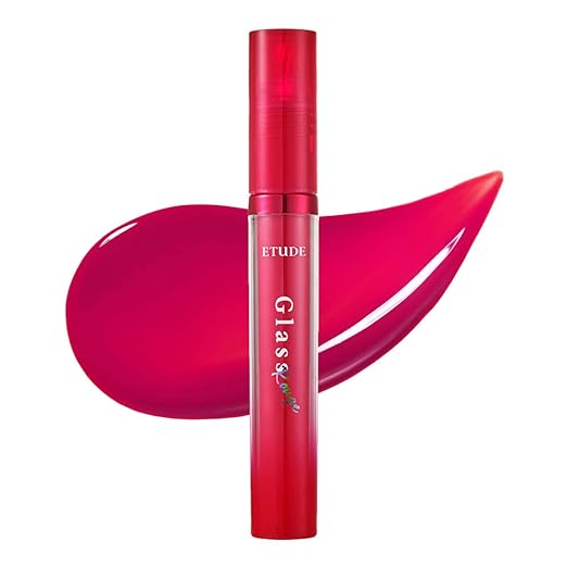 Etude House Glass Rouge Lip Gloss Tint Heart Beet- 5 gms