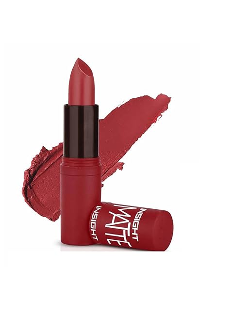 Insight Cosmetics Matte Lipstick Colour 03 Cherry Wine - 4.2 gms