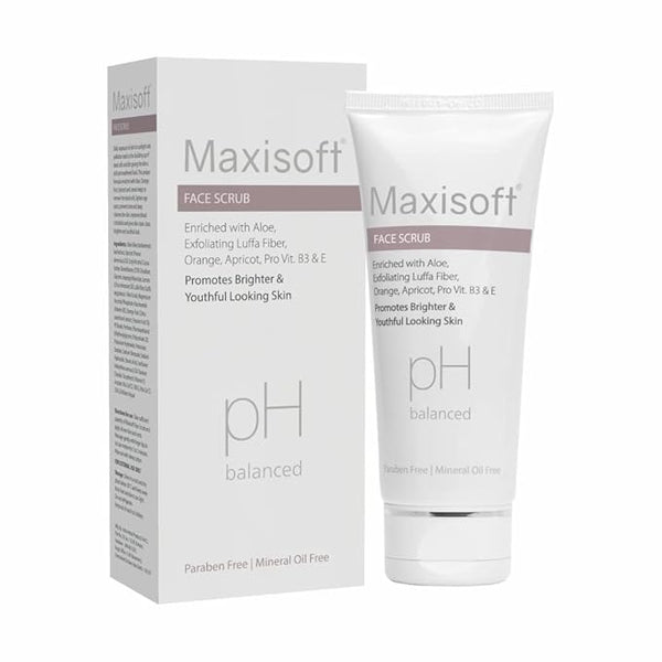 Maxisoft Face Scrub | Deep Cleansing & Exfoliation - 100 Gms