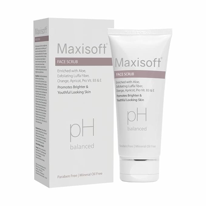 Maxisoft Face Scrub | Deep Cleansing & Exfoliation - 100 Gms