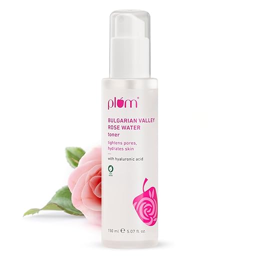 Plum Goodness Bulgarian Valley Rose Water Toner - 150 ml