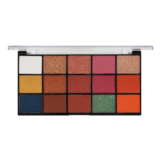Fashion Colour Pro Hd Eyeshadow Palette Includes 15 Shades 02 - 18 gms