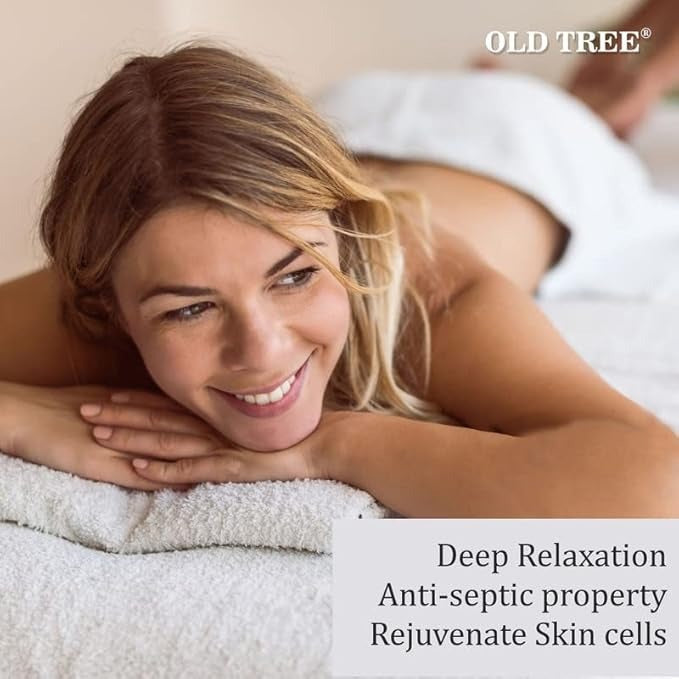 Old Tree Sandalwood Massage Oil for Body Muscle Relaxation - 100 ml