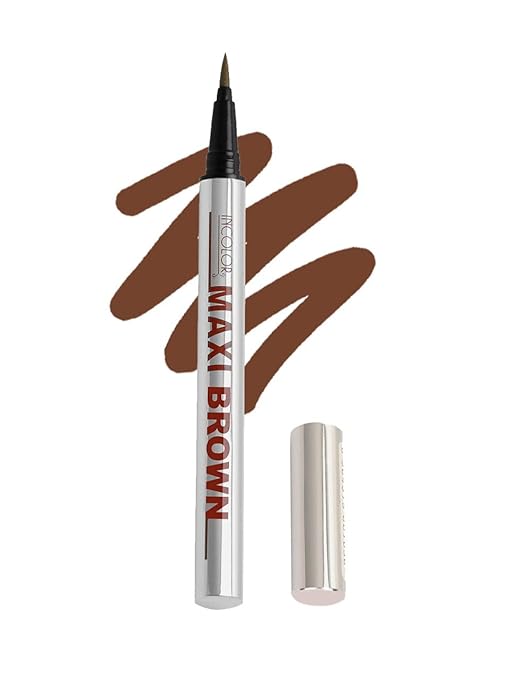 Incolor Ic058 Maxi Long Lasting Smudge Proof Sketch Pen Eyeliner Brown - 2 gms