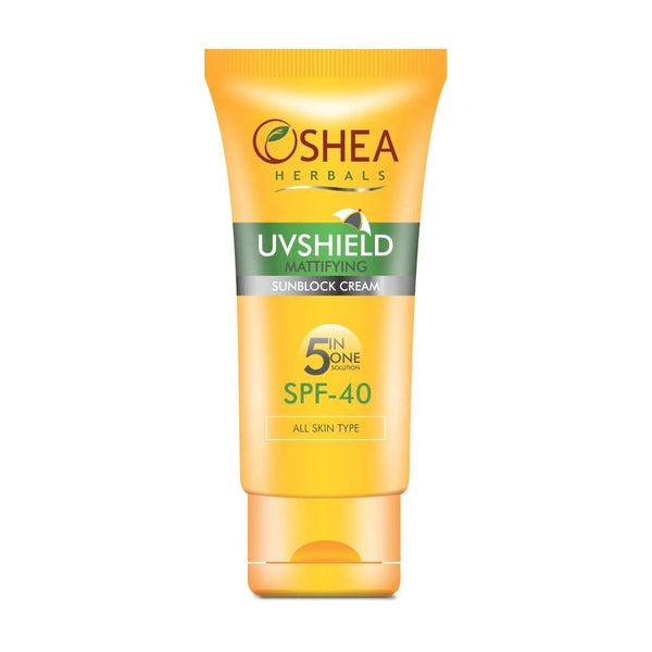 Oshea Sunshield SPF 40 Sun Block Cream Mattyifying - 60 gms