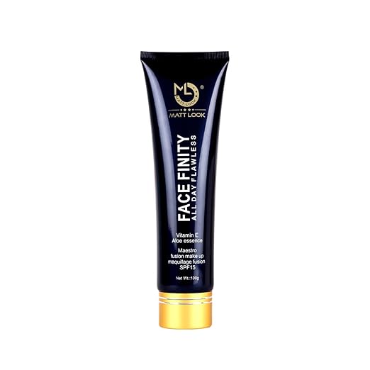 Mattlook Face Finity All Day Flowless Vitamin E Aloe Essence 03 Natural - 100 gms