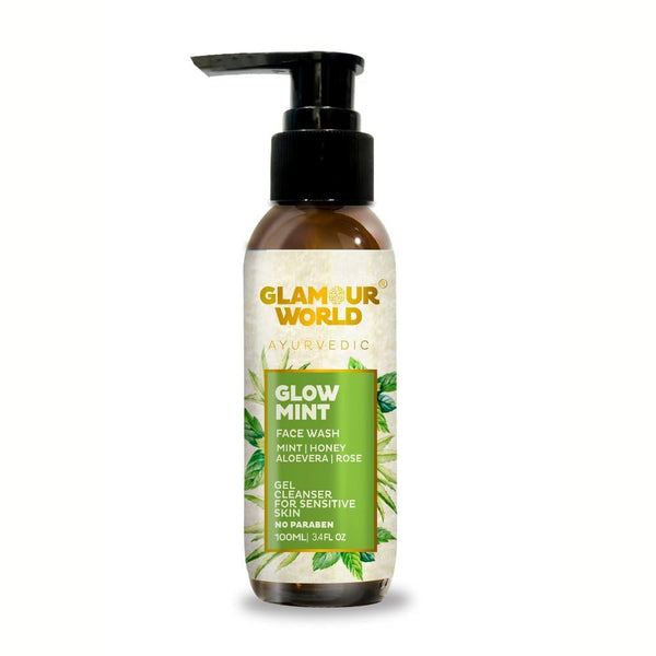 Glamour World Ayurvedic Glow Mint Face Wash - 100 ml