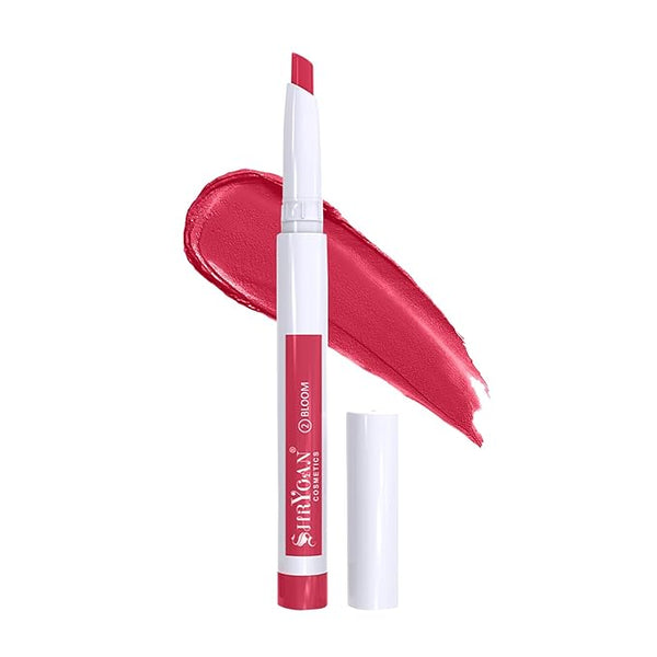 Shryoan Non Transfer 48 Hours Waterproof Lipstick Colour Bloom - 3 gms