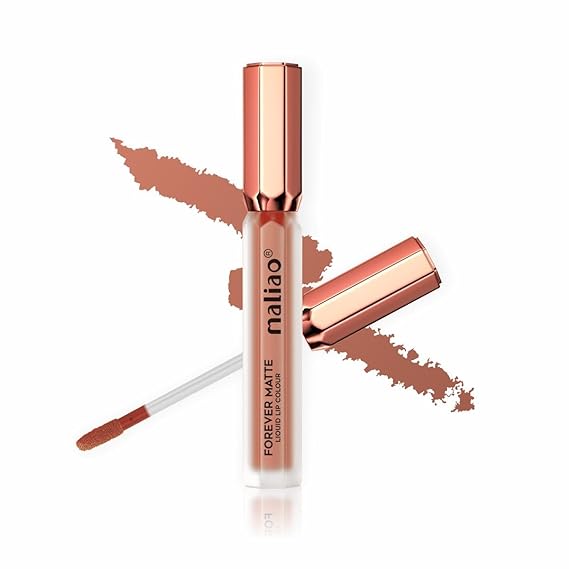 Maliao Forever Matte Liquid Lip Colour (07 Nude Toast) - 5 ml