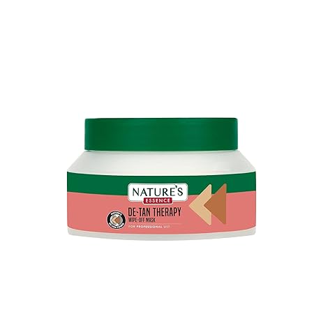 Nature's Essence De-Tan Therapy Wipe-Off Mask White - 500 ml