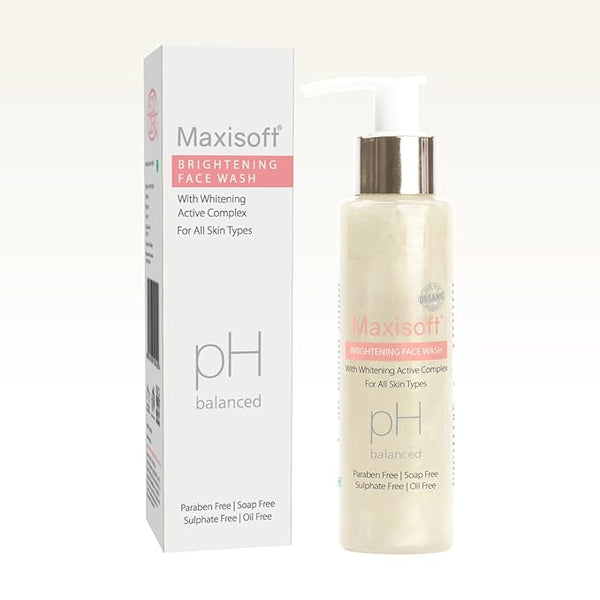 Maxisoft Brightening Face Wash for Women & Men - 100 Ml