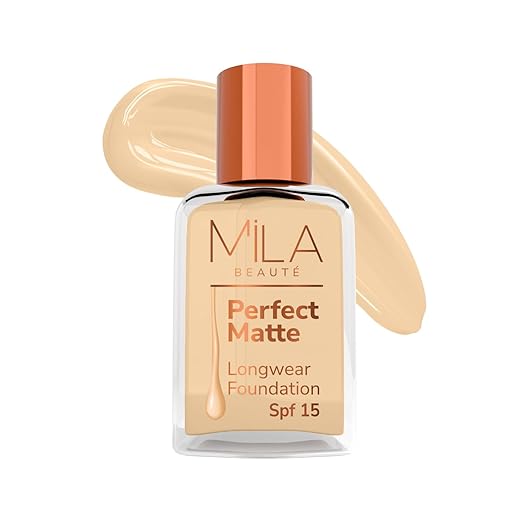 Mila Beaute Perfect Matte Long Wear Foundation 4 Skin - 30 ml