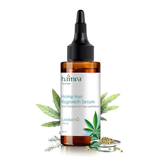 Hampa Hemp Hair Growth Serum for Men and Women