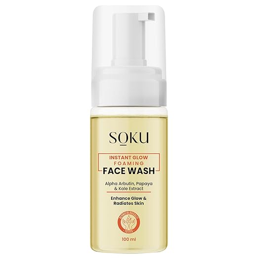 Soku Instant Glow Foaming Facewash - 100 ml
