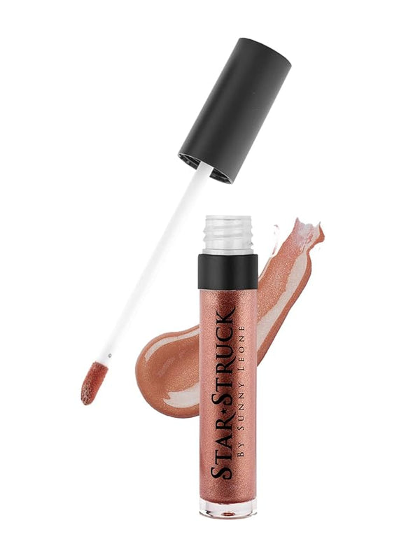 Starstruck By Sunny Leone Glossy Liquid Lip Color Bronze Beauty - 5.5 ml
