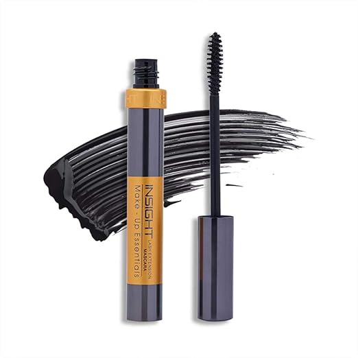 Insight Cosmetics Lash Extension Mascara Eye Liquid Curls Lashes Colour Black - 9 ml