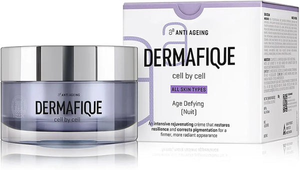 Dermafique Age Defying Nuit Cream – 50g, Boosts Cell Regeneration and Collagen Production with Vitamin E and Glycerine, Night Cream for Women Anti Ageing, Reduced Wrinkles in 4 Weeks*, Even Skin Tone in 2 Weeks* | Dermatologist Tested