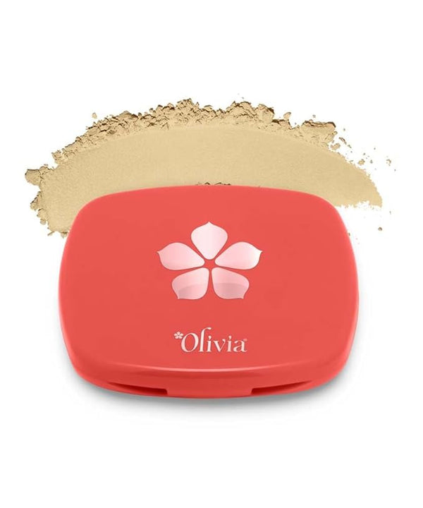 Olivia Weightless Matte Finish Compact Powder 02 Milky Glow - 10 gms