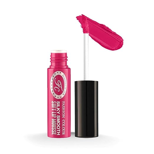 Fashion Colour Silky Smooth Soft Lip Mousse Waterproof Pink Tango - 5 ml