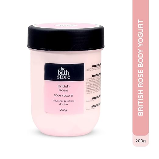 The Bath Store British Rose Body Yogurt - 200 gms