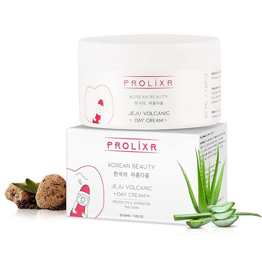 Prolixr Jeju Volcanic Day Cream - 50 gms