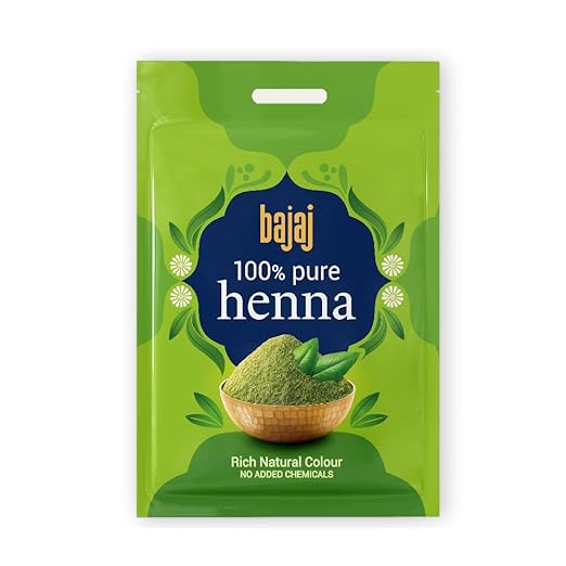 Bajaj 100% Pure Henna Hair Colour - 500 gms