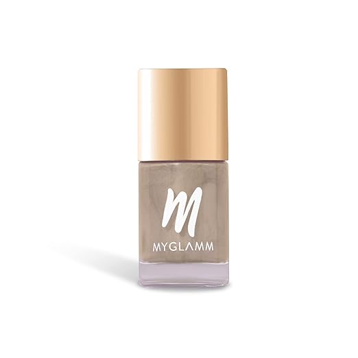 MyGlamm Wandurlust Matt Chrome Nail Paint Maldives (Gold) - 11 ml