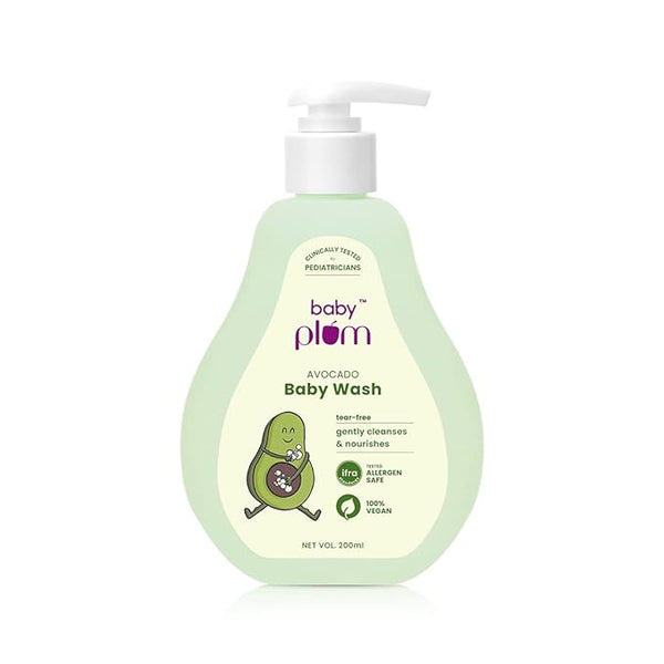 Plum Goodness Avocado Baby Wash - 200 ml