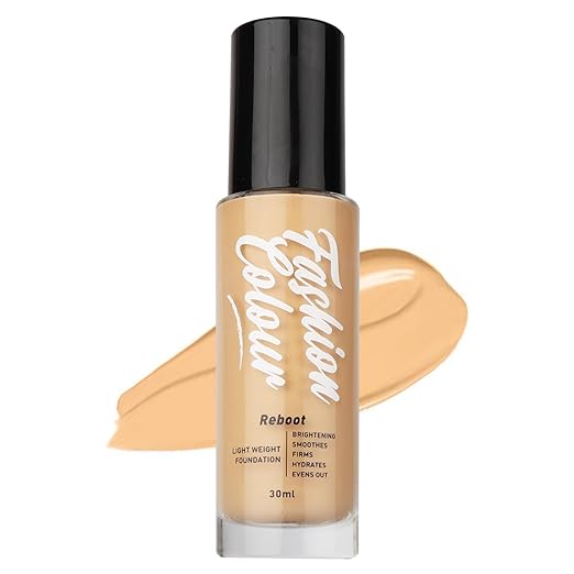 Fashion Colour Light Weight Reboot Foundation Full Coverage Shade 03 - 30 ml