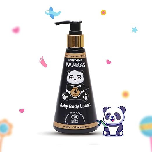 Herbcience Pandas Baby Body Lotion - 250 ml