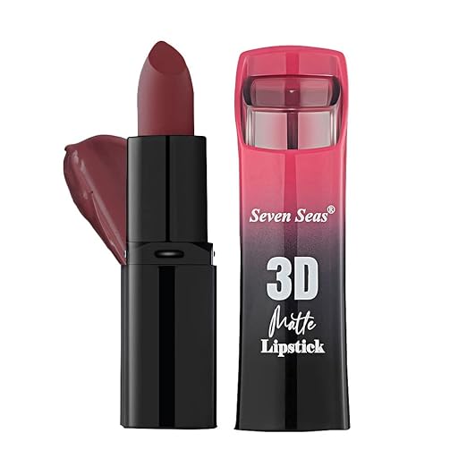 Seven Seas 3D Matte Lipstick Totem Pole - 3.8 gms
