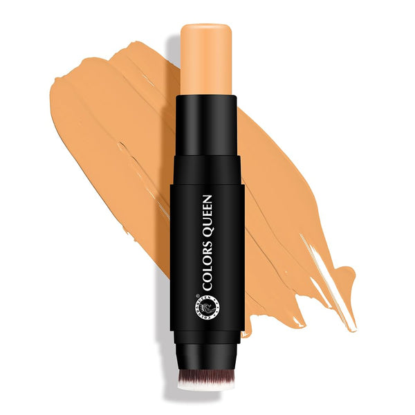 Colors Queen Fix & Blend Matte Foundation Stick 09 Onward Orange - 12 gms