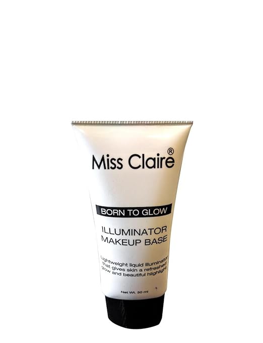 Miss Claire Born To Glow Illuminator Makeup Base 06 Shiny White - 30 ml