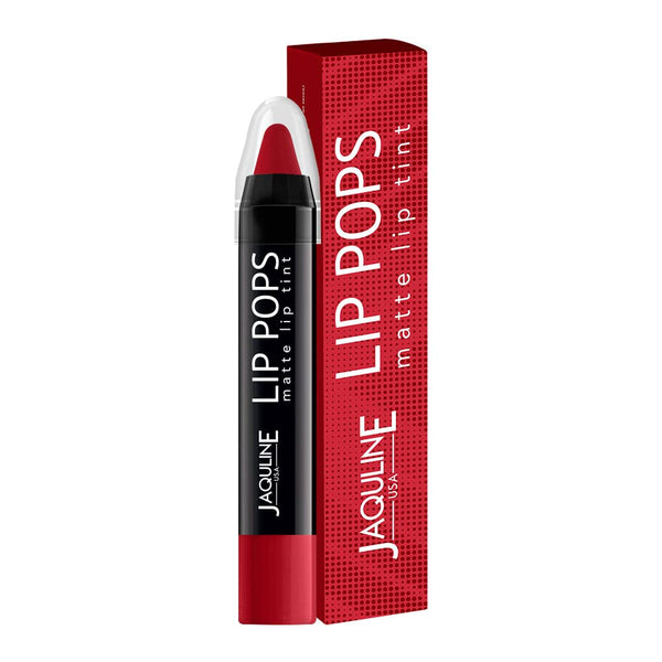 Jaquline USA Lip Pops Matte Lip Tint Cherry Pop 04 - 3.4 gms