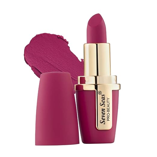 Seven Seas Lip Comfort Velvet Finish Matte Lipstick Monza I - 4.2 gms