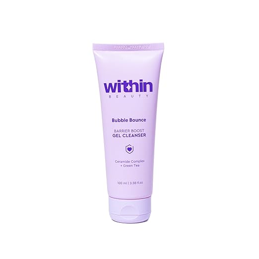 Within Beauty Bubble Bounce Barrier Boost Gel Face Cleanser - 100 ml