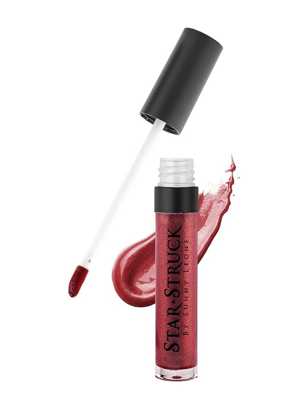 Starstruck By Sunny Leone Glossy Liquid Lip Color Midnight Twinkle - 5.5 ml