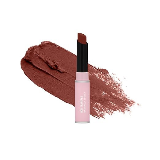 Pink N Blue Non Transfer Bullet Matte Lipstick Baker Apple - 4 gms