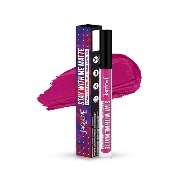 Jaquline USA Stay With Me Liquid Lipstick Drama Queen - 3 ml